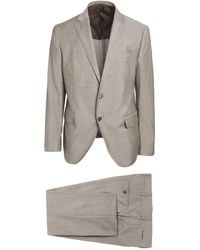 Lubiam - Suit Virgin Wool - Lyst