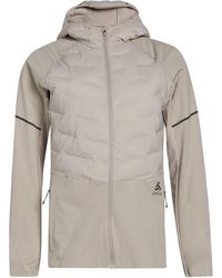 Odlo - Jacket Recycled Polyester, Elastane - Lyst