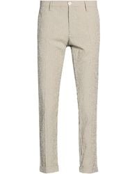 AT.P.CO - Pants Cotton, Elastane - Lyst
