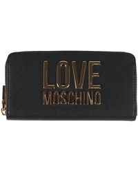 Love Moschino - Wallet Polyurethane - Lyst