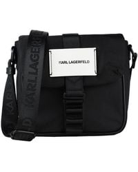 Karl Lagerfeld - Bolso con bandolera - Lyst
