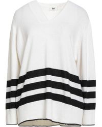 B.yu - Cream Sweater Merino Wool, Viscose, Cashmere, Polyamide - Lyst