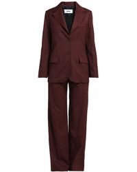 Grifoni - Burgundy Suit Polyester, Virgin Wool, Elastane - Lyst