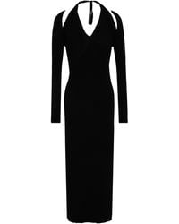 Akep - Midi Dress Viscose, Polyester, Polyamide - Lyst
