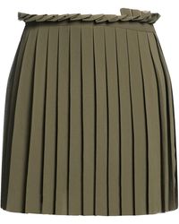 Ami Paris - Mini Skirt Polyester - Lyst