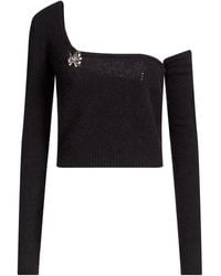 Blumarine - Top Alpaca Wool, Polyamide, Virgin Wool, Elastane - Lyst