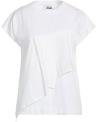Alpha Studio - T-Shirt Cotton, Elastane - Lyst