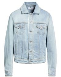 MSGM - Denim Outerwear - Lyst