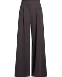 La Petite Robe Di Chiara Boni - Dark Pants Polyamide, Elastane - Lyst