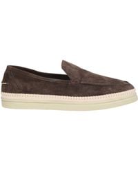Fabiano Ricci - Dark Loafers Leather - Lyst