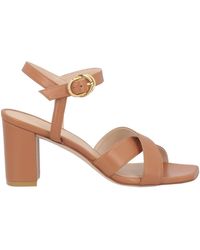 Stuart Weitzman - Tan Sandals Leather - Lyst