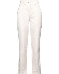 Tom Ford - Ivory Pants Cotton, Viscose, Elastane - Lyst