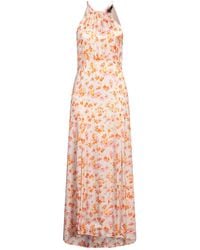Maje - Maxi Dress Viscose - Lyst
