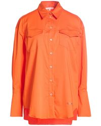 Patrizia Pepe - Shirt Cotton, Polyamide, Elastane - Lyst