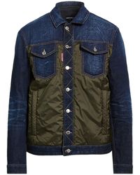 DSquared² - Denim Outerwear Cotton, Elastane, Polyester - Lyst