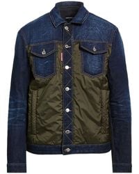 DSquared² - Denim Outerwear Cotton, Elastane, Polyester - Lyst