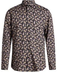 Etro - Midnight Shirt Cotton, Elastane - Lyst