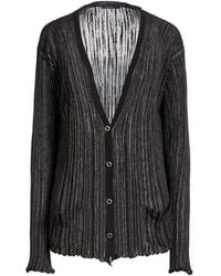 Transit - Cardigan Cotton, Viscose, Polyester, Polyamide - Lyst