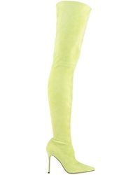 Sergio Rossi - Lime Boot Leather - Lyst