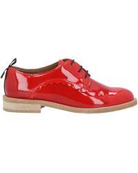 Emporio Armani Lace-up Shoes - Red