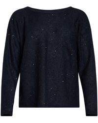 Gentry Portofino - Midnight Sweater Alpaca Wool, Mohair Wool, Viscose, Polyamide, Polyester - Lyst