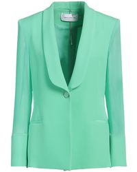 SIMONA CORSELLINI - Blazer Polyester, Elastane - Lyst