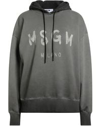 MSGM - Sweatshirt Cotton - Lyst
