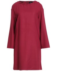 Paule Ka - Garnet Mini Dress Viscose, Virgin Wool, Elastane - Lyst