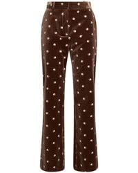Paul & Joe - Chocolate Pants Cotton - Lyst