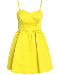 P.A.R.O.S.H. Short Dress - Yellow