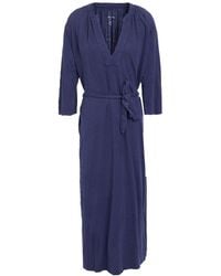 Majestic Filatures - Midnight Maxi Dress Linen, Elastane - Lyst