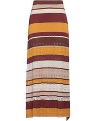Akep - Maxi Skirt Viscose, Polyester - Lyst