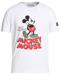 Iceberg - Disney T-Shirt Cotton, Elastane - Lyst