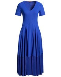 High - Tech Playtime Bright Midi Dress Nylon, Elastane - Lyst