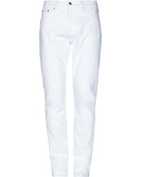 Burberry Denim Trousers - White