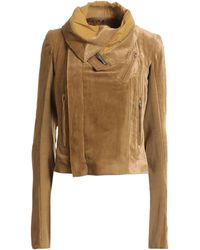 Rick Owens - Khaki Jacket Virgin Wool - Lyst