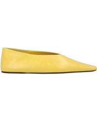 Jil Sander - Marigold Ballet Flats Leather - Lyst