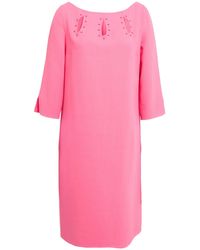 AVOLIO Milano - Mini Dress Virgin Wool, Elastane - Lyst