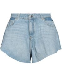 Pinko - Denim Shorts - Lyst