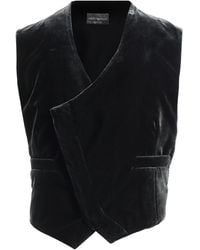 Emporio Armani - Waistcoat - Lyst
