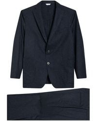 Boglioli - Midnight Suit Virgin Wool, Polyamide, Silk, Polyester, Elastane - Lyst