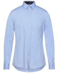 Trussardi - Sky Shirt Cotton, Polyamide, Elastane - Lyst