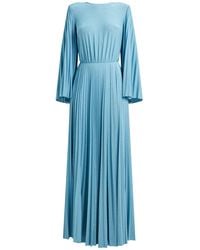 Elisabetta Franchi - Carpet Maxi Dress Viscose, Polyester, Polyamide, Elastane - Lyst
