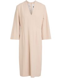 Windsor. - Midi Dress Recycled Polyester, Viscose, Elastane - Lyst