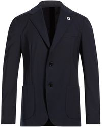 Lardini - Blazer Polyester, Wool, Elastane - Lyst