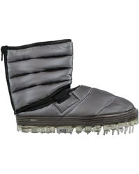 RBRSL RUBBER SOUL - Ankle Boots Leather, Textile Fibers - Lyst