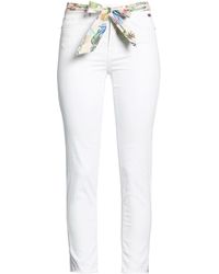 Marc Cain - Pants Cotton, Lyocell, Elastomultiester, Elastane - Lyst