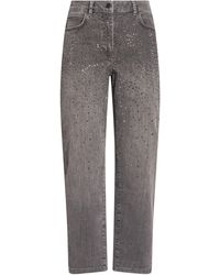 Oltre - Jeans Cotton, Polyester, Elastane - Lyst