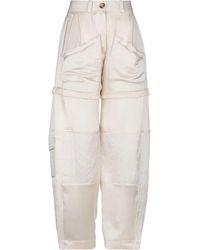 Lanvin - Pants Silk, Linen, Viscose - Lyst