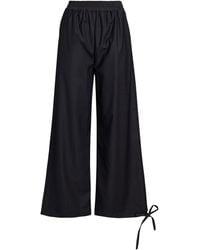 ViCOLO - Charcoal Pants Polyester, Viscose, Elastane - Lyst